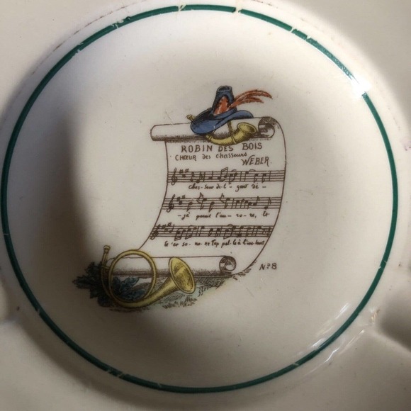 RARE Vintage Ashtray Robin Des Bois Opera‎ Musical Collectible - Picture 2 of 3